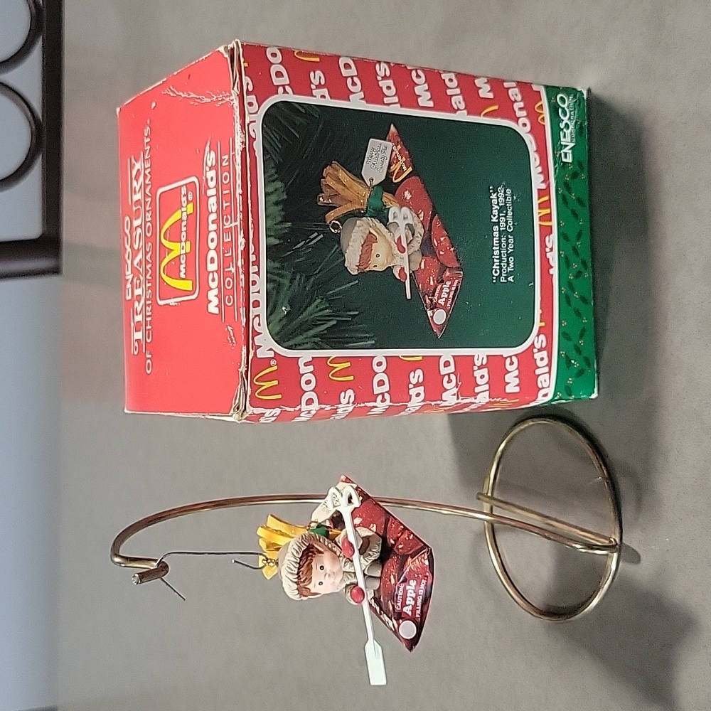 1991 1992 Enesco Christmas Ornament